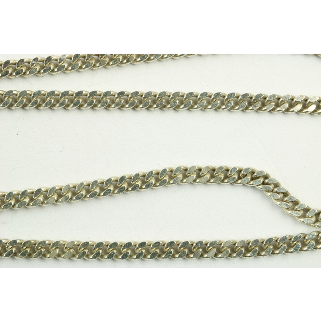 Jens Aagaard lang halskæde af sterlingsølv