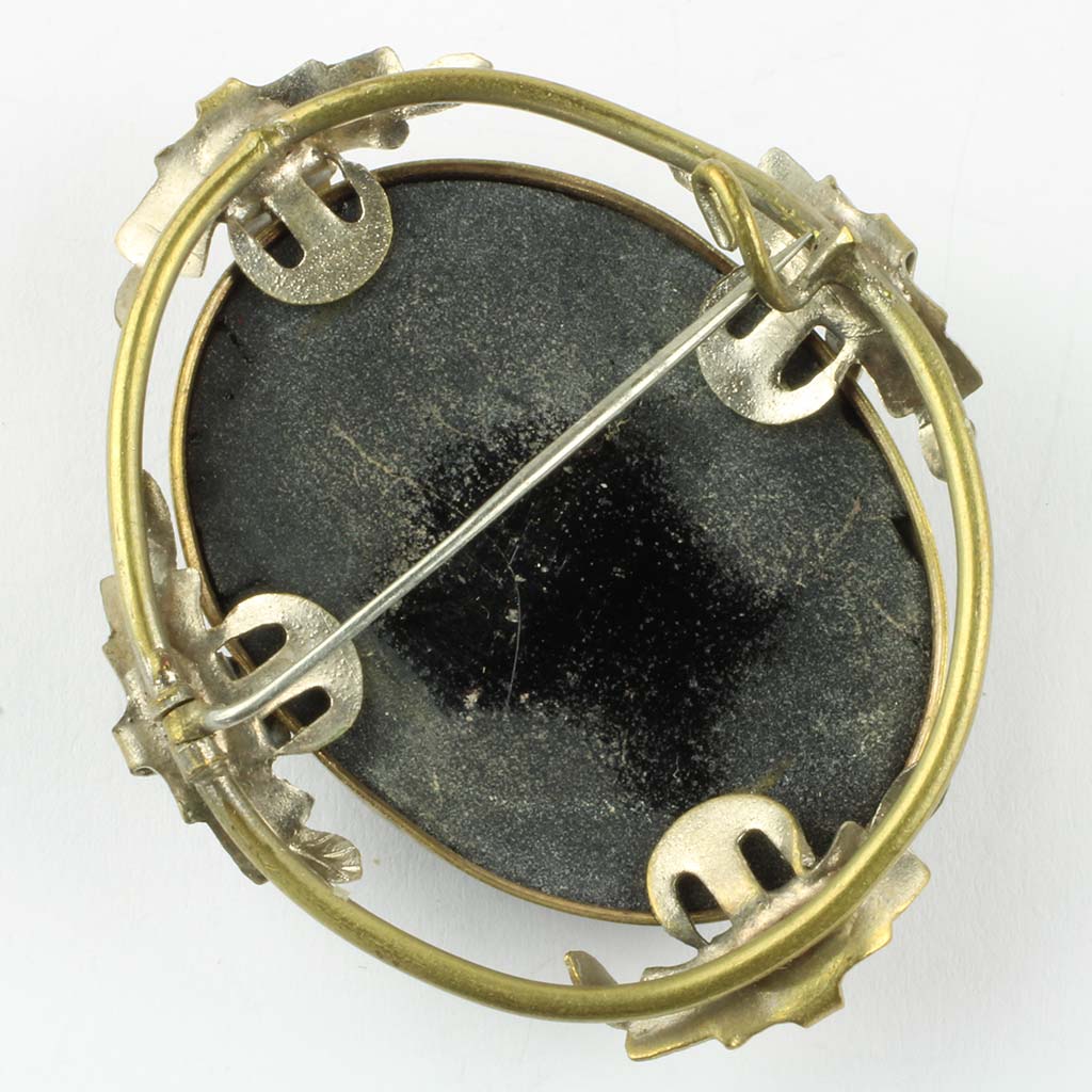 Antik sjælden camé broche ca. år 1920