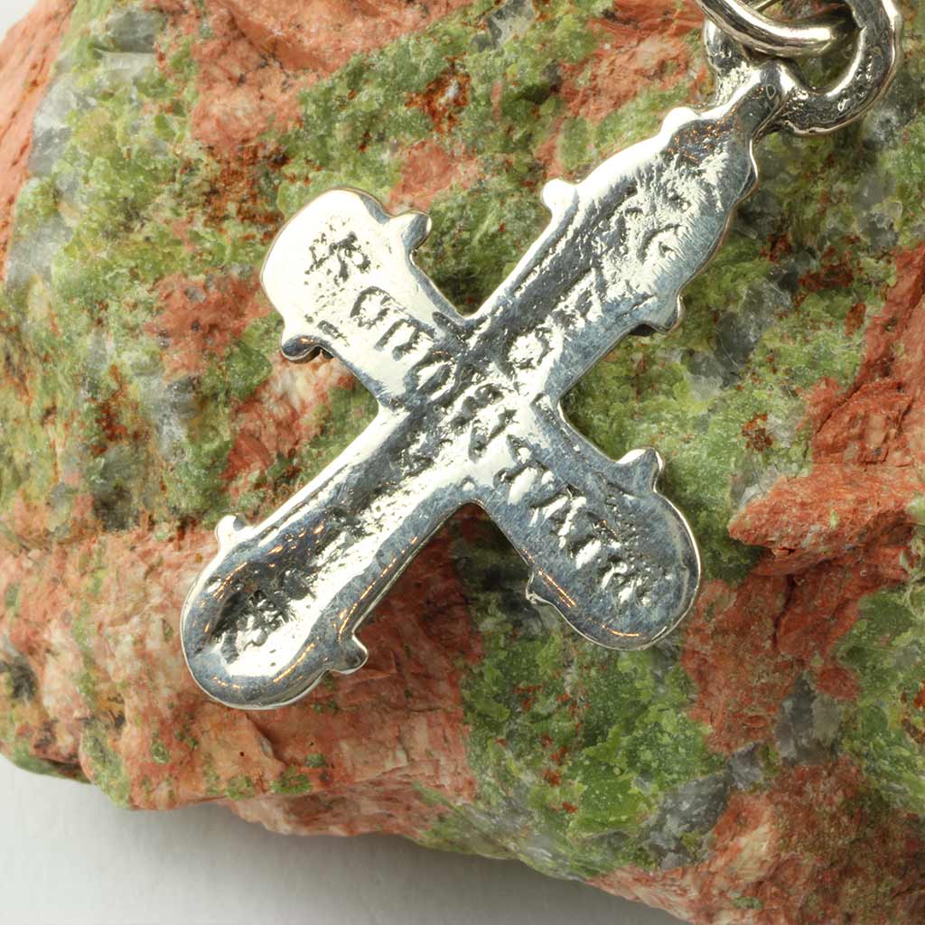 Krucifiks af sterlingsølv