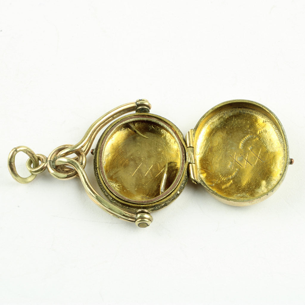 Antik medaljon ca. år 1890
