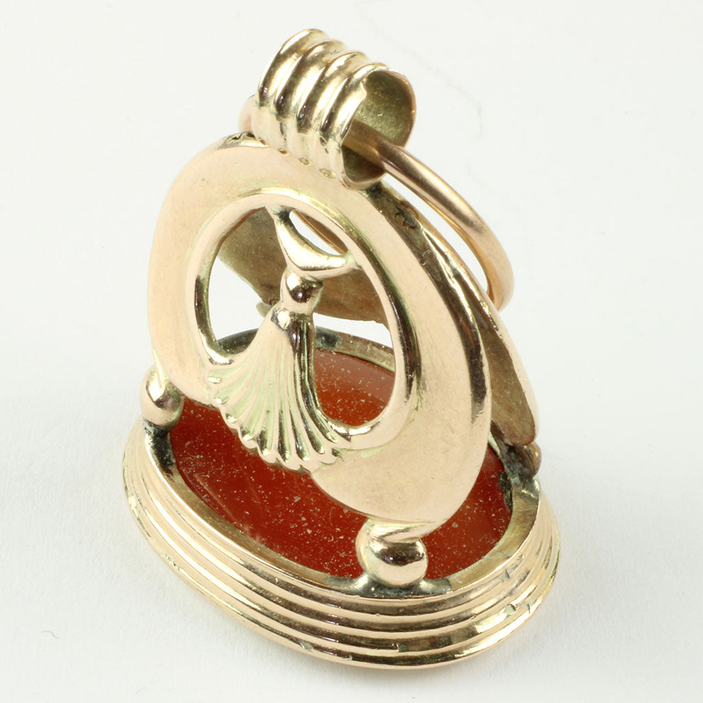 Antik signet af 14K guld ca. år 1880