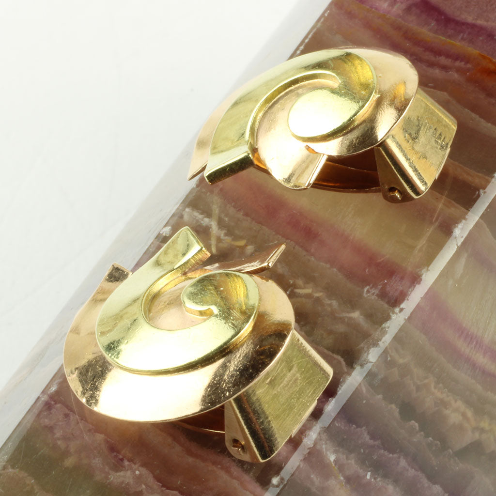 Øreklips af 14K guld