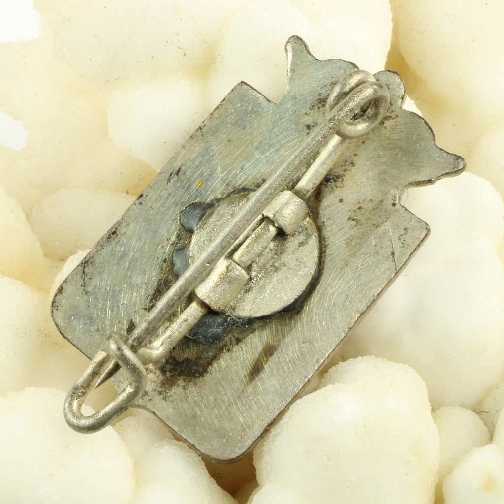 Broche Danmark mærke med kort