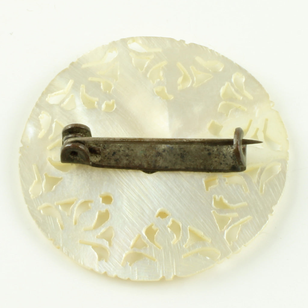 Broche af perlemor