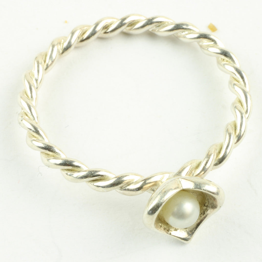 Hans Henrik Nygaard ring af sterlingsølv - str: 52