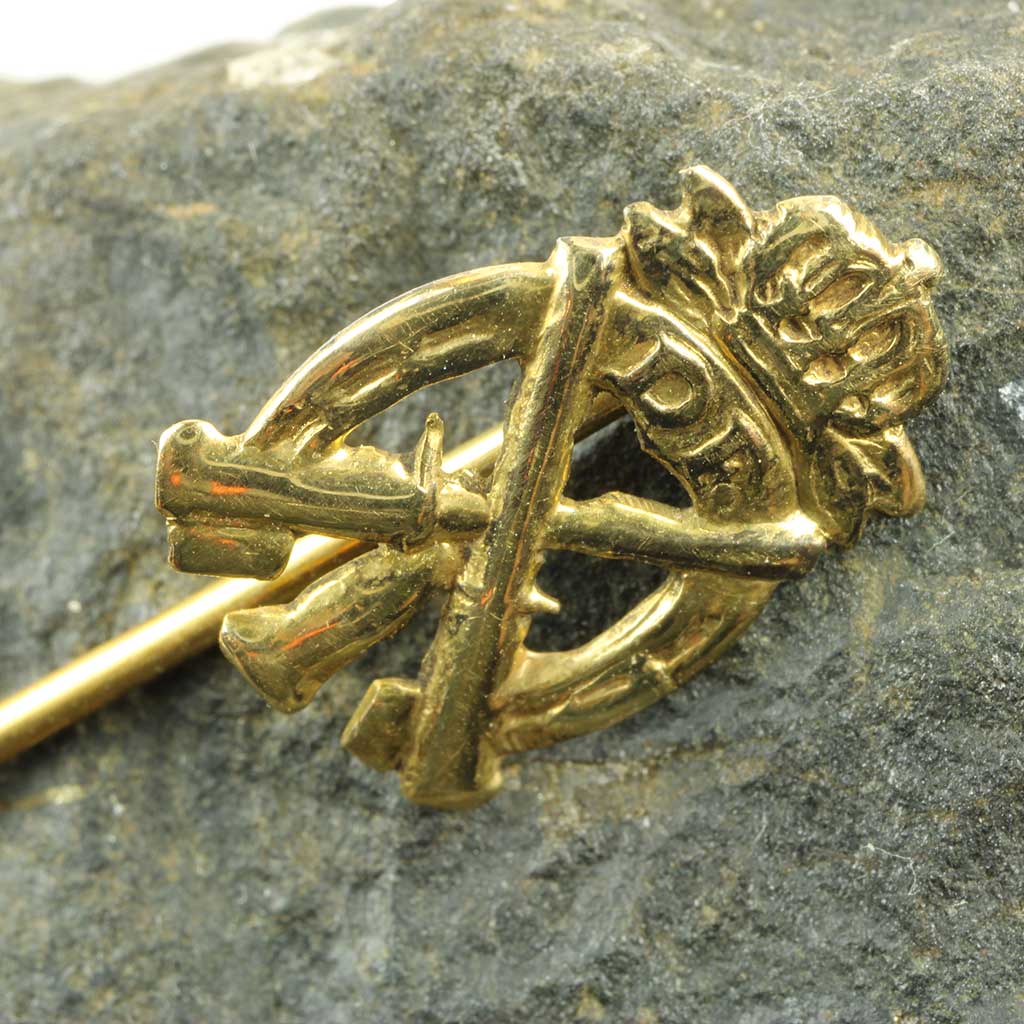 Emblem i guld eller double fra DF