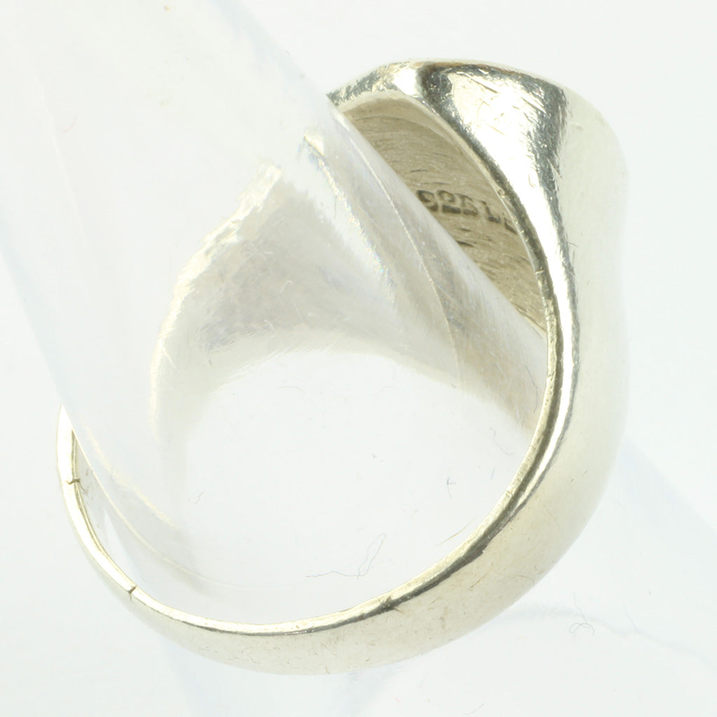 Ring af sterlingsølv - str: 52