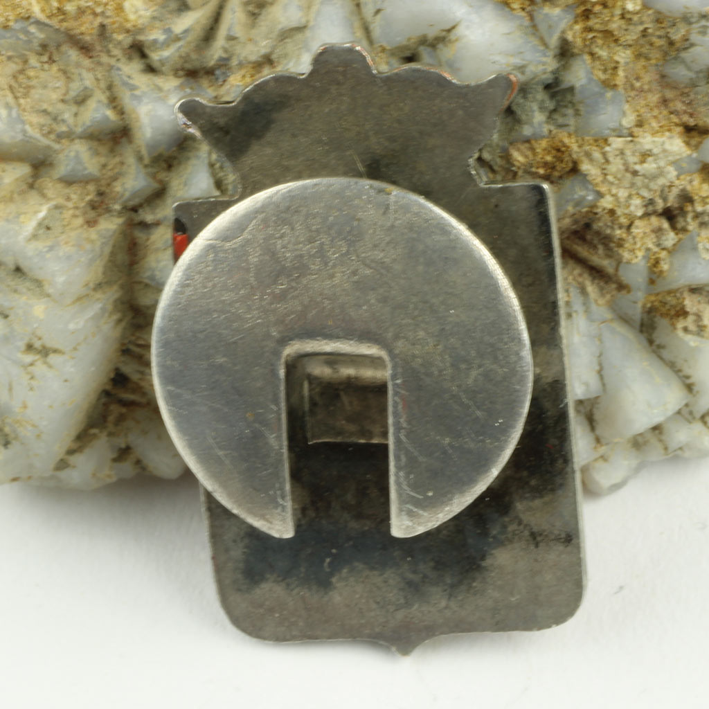 Revers emblem med Danmark mærke med kort