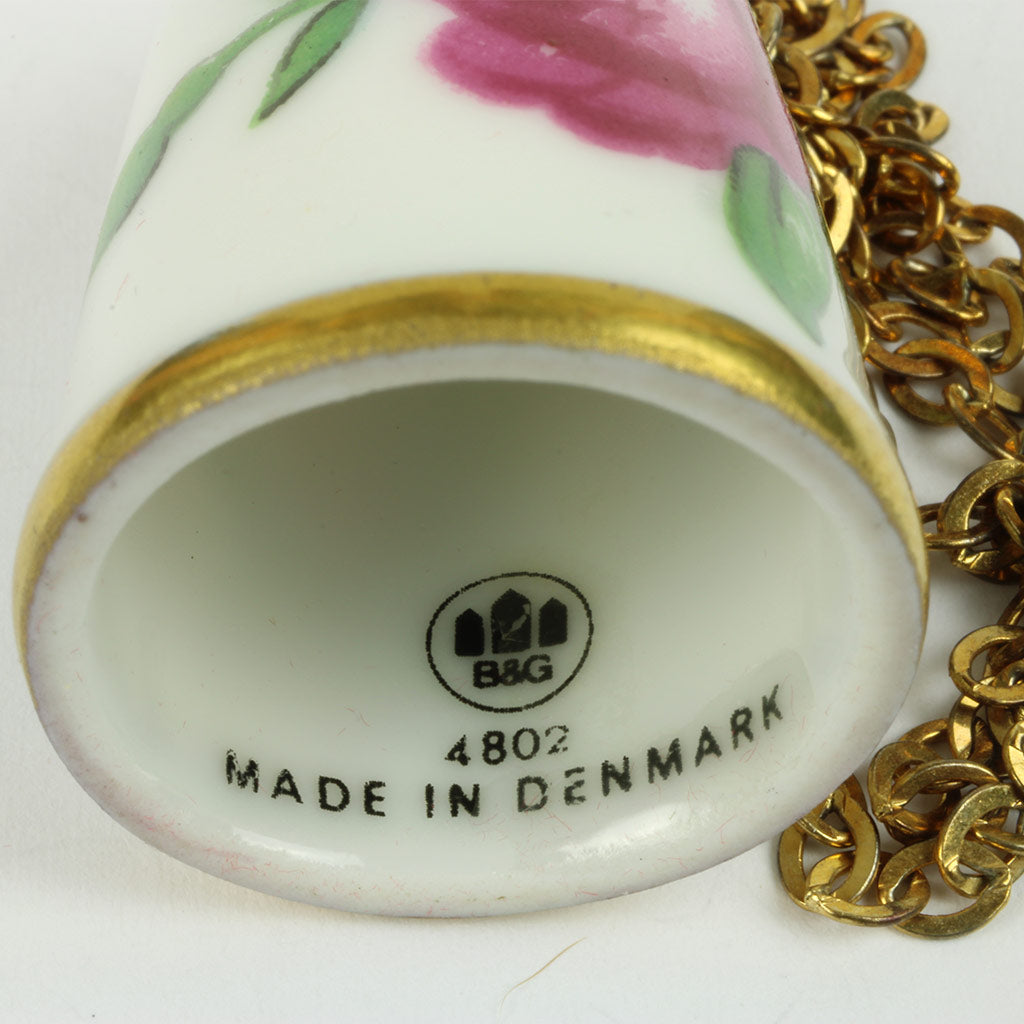 stemplet B&G, Made in Denmark samt model nr 4802.