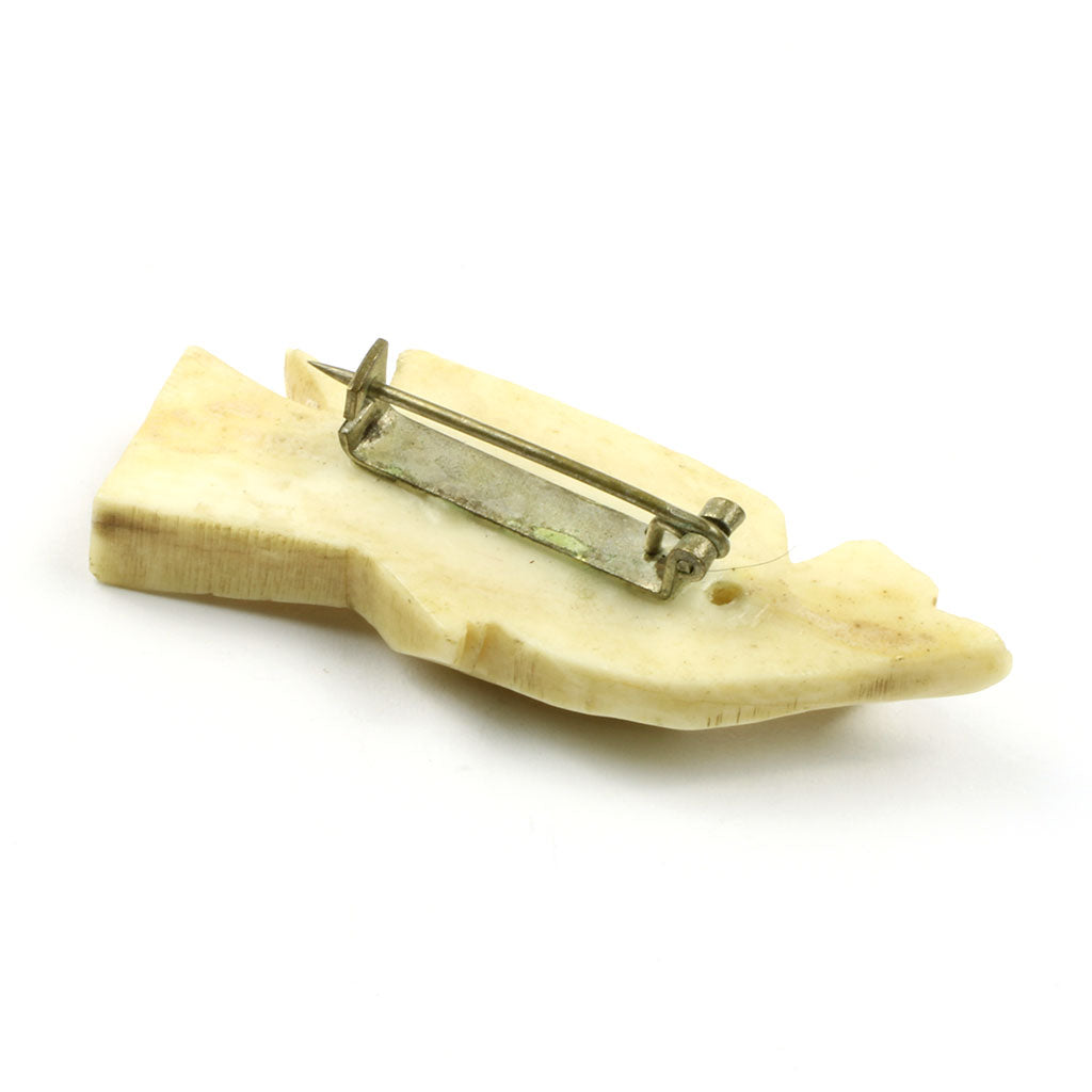 anvendt knogle fra et større dyr måske okse eller kamel