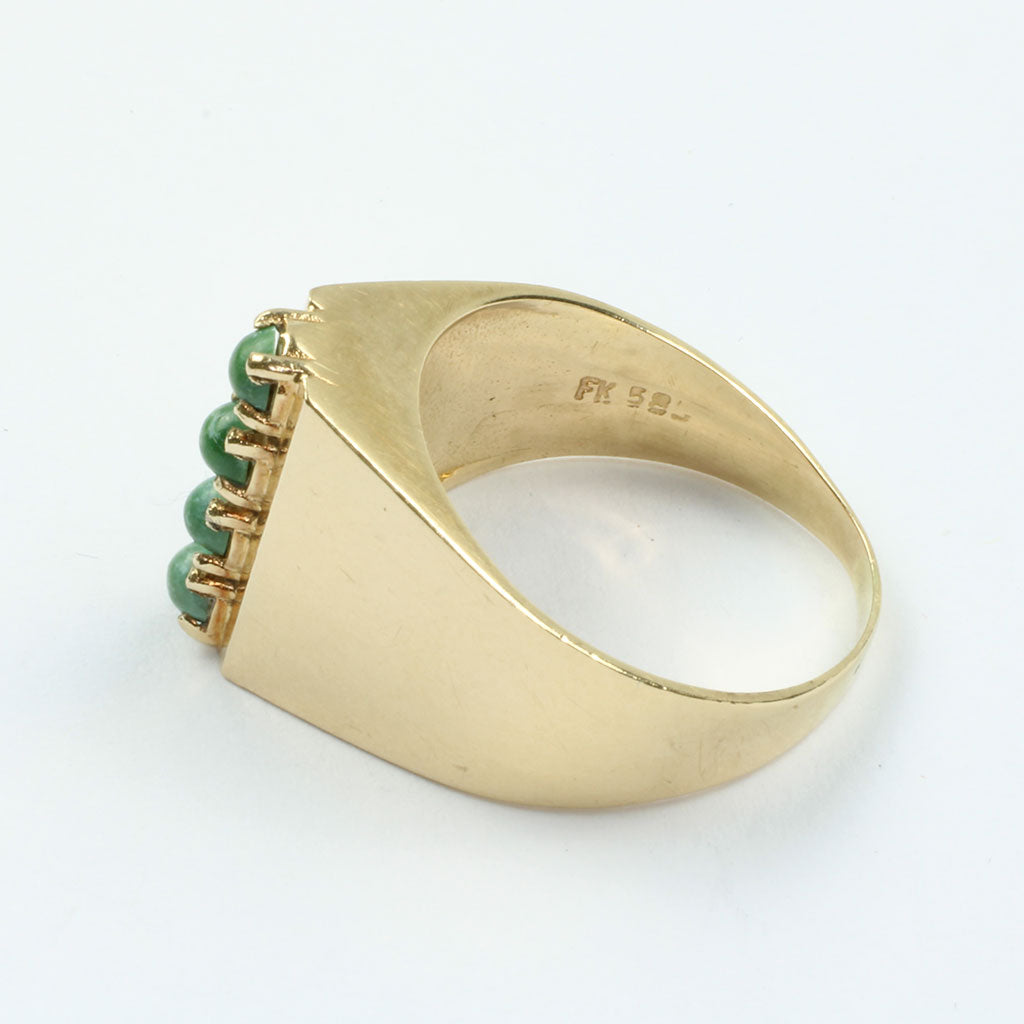 Fingerring af Flemming Knud Kjerultt i 14 kt. guld