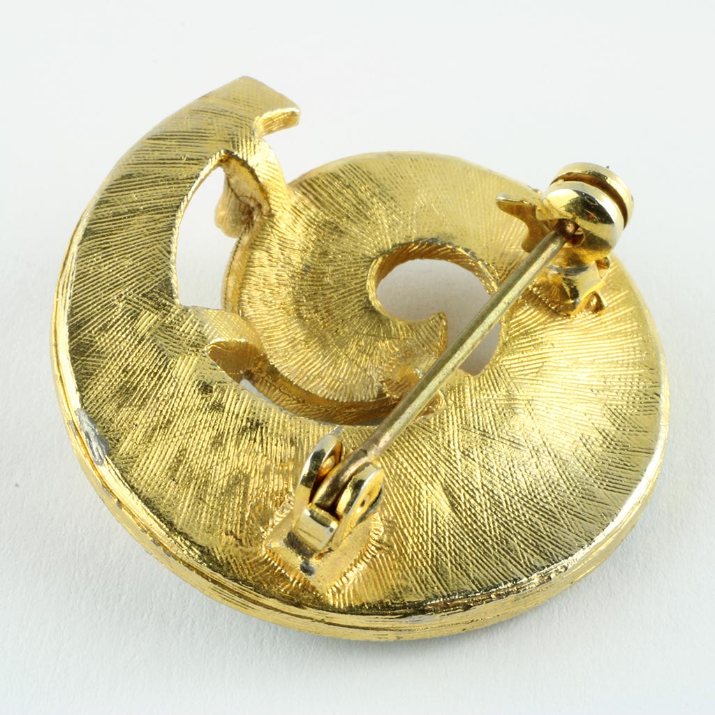 Broche af gulddouble