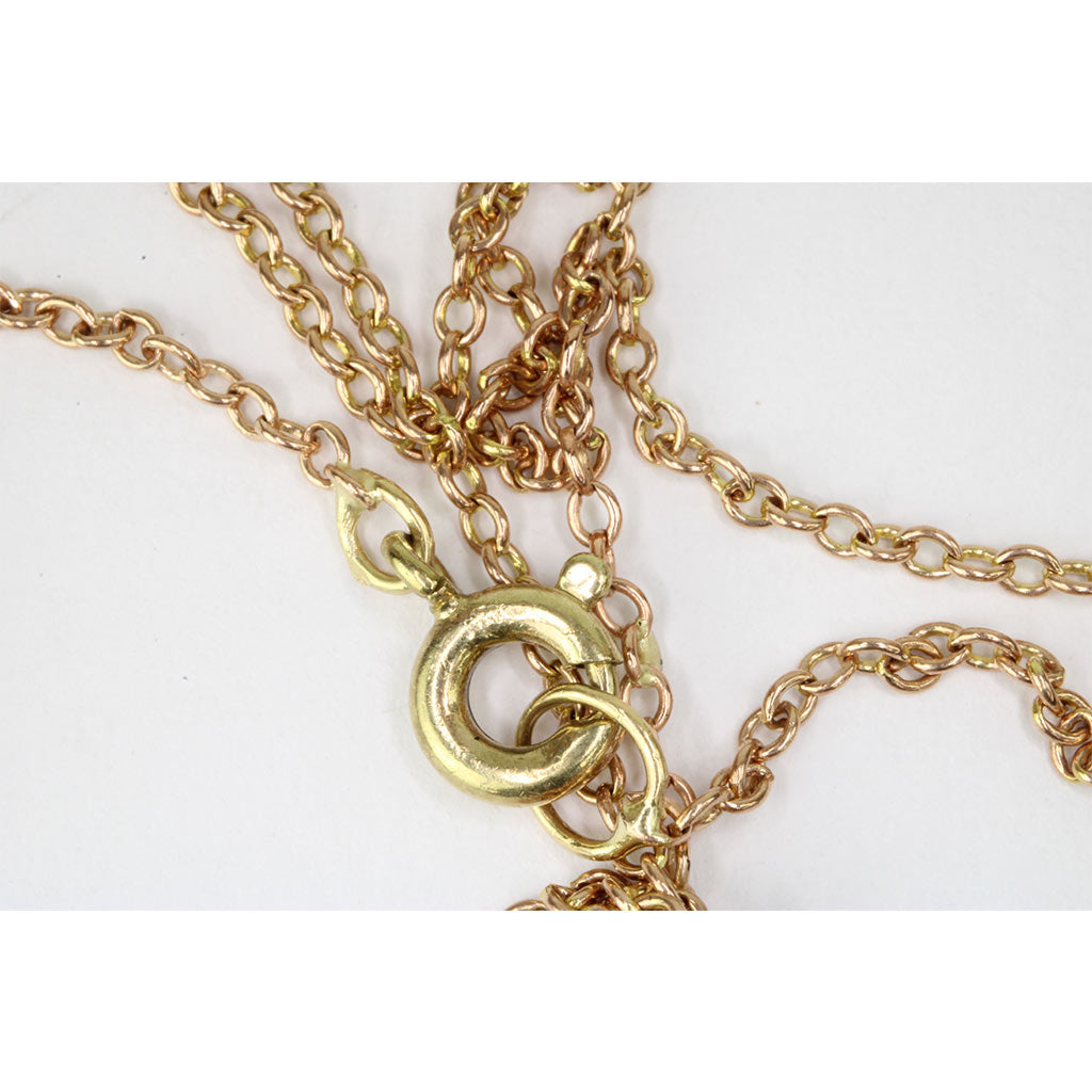 Halskæde af 8K rødguld