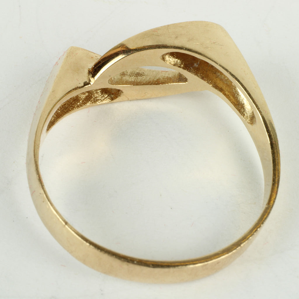 Ring af 8K guld - str: 56