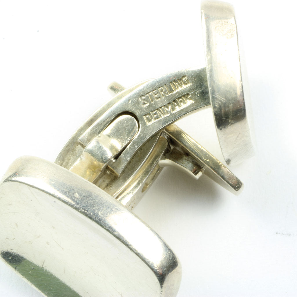 stemplet STERLING DENMARK samt BENT K og design nr 20