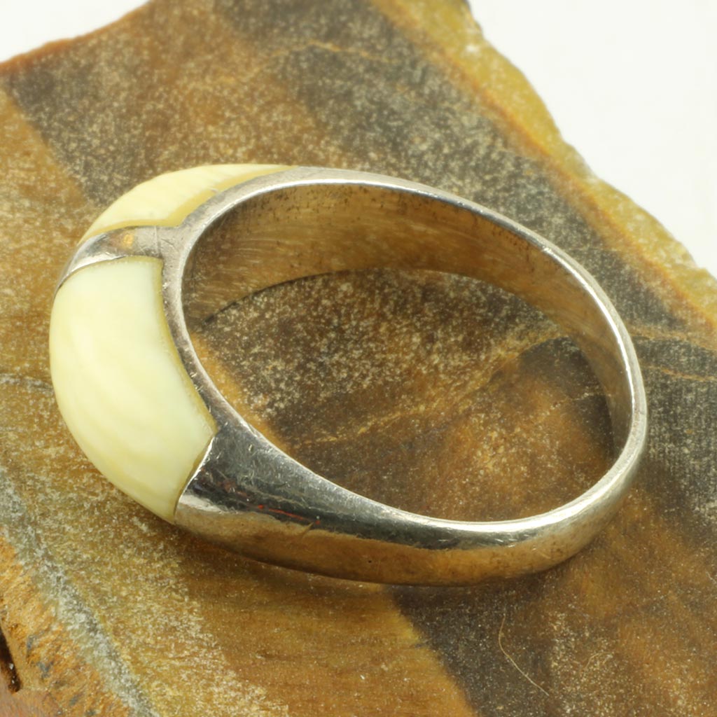 Corona Jewelry ring af sterlingsølv med ben - str: 52