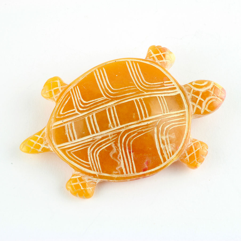 Broche af komposit formet som skildpadde antagelig Mexico