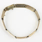 Spændende armbånd af kraftig gulddoublet fra ca. 1900