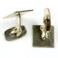 Et par manchetknapper fra Bernhard Hertz stemplet BH 830S